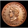 Image 2 : 1863 Union MI-610-B-3A R5 Civil War Token 1c Grades Select AU