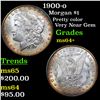 Image 1 : 1900-o Morgan Dollar $1 Grades Choice+ Unc