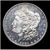 Image 2 : 1881-s /s Vam 14 I3 R4 Morgan Dollar $1 Grades Select Unc