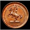 Image 2 : 1864 Princess Head Liberty F-54/179 Civil War Token 1c Grades Choice Unc BN