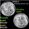 Image 1 : 1944-s Walking Liberty Half Dollar 50c Grades Select+ Unc