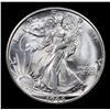 Image 2 : 1944-s Walking Liberty Half Dollar 50c Grades Select+ Unc