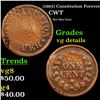 Image 1 : (1863) Constitution Forever Civil War Token 1c Grades vg details