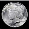 Image 2 : 1924-p Peace Dollar $1 Grades GEM+ Unc