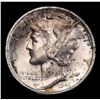 Image 2 : 1941-d Mercury Dime 10c Grades Select Unc FSB