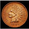Image 2 : 1904 Indian Cent 1c Grades Choice Unc BN