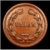 Image 2 : 1863 Union Civil War Token 1c Grades Select AU