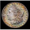 Image 2 : 1897-s Colorfully Toned Morgan Dollar $1 Grades Unc Details
