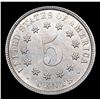 Image 3 : 1883/1883 FS-304 Shield Nickel 5c Grades Select+ Unc