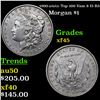Image 1 : 1900-o/o/cc Top 100 Vam 8 I5 R5 Morgan Dollar $1 Grades xf+