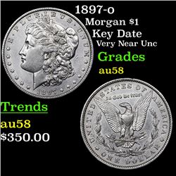 1897-o Morgan Dollar $1 Grades Choice AU/BU Slider