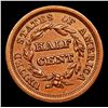 Image 3 : 1851 Braided Hair Half Cent 1/2c Grades Select Unc BN
