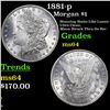 Image 1 : 1881-p Morgan Dollar $1 Grades Choice Unc