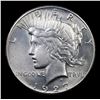 Image 2 : 1927-p Peace Dollar $1 Grades Select Unc