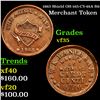 Image 1 : 1863 Shield OH-165-CY-48A R6 Merchant Token 1c Grades vf++