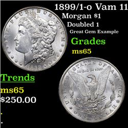 1899/1-o Vam 11 Morgan Dollar $1 Grades GEM Unc
