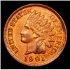 Image 2 : 1901 Indian Cent 1c Grades Select Unc RB