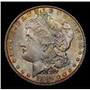 Image 2 : 1887-p Colorfully Toned Morgan Dollar $1 Grades Select Unc