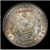 Image 3 : 1887-p Colorfully Toned Morgan Dollar $1 Grades Select Unc