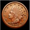Image 2 : 1863 Indian Civil War Token 1c Grades vf++