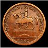 Image 2 : 1863 union for ever Washinton Mounted Civil War Token 1c Grades xf