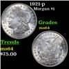 Image 1 : 1921-p Morgan Dollar $1 Grades Choice Unc