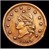 Image 2 : 1863 Liberty Cap Mint Error Civil War Token 1c Grades Choice AU