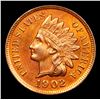Image 2 : 1902 Indian Cent 1c Grades Choice Unc RB