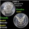 Image 1 : 1880-s Morgan Dollar $1 Grades Select+ Unc
