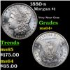 Image 1 : 1880-s Morgan Dollar $1 Grades Choice+ Unc