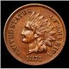 Image 2 : 1874 Indian Cent 1c Grades Choice AU
