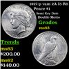 Image 1 : 1927-p vam 2A I5 R6 Peace Dollar $1 Grades Select Unc
