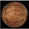 Image 3 : 1863 The Flag PA-750-5-1a Merchant Token 1c Grades vf+