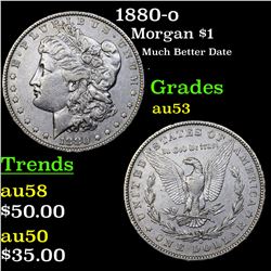 1880-o Morgan Dollar $1 Grades Select AU