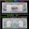 Image 1 : ***Auction Highlight*** The Famous Ten-Dollar "Bison Note" of 1901 $10 Grades f, fine (fc)