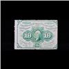 Image 2 : 1862 US Fractional Currency 10c First Issue fr-1241 Washington Grades Choice AU/BU Slider