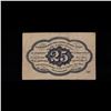 Image 3 : 1862 US Fractional Currency 25¢ First Issue Fr-1281 Thomas Jefferson W/ Monigram Grades vf++