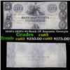 Image 1 : 1830's-1850's $5 Bank Of Augusta, Georgia Grades Select CU