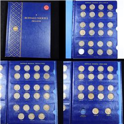 Complete Buffalo Nickel Book 1913-1938 60 coins