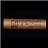 Image 4 : Mixed small cents 1c orig shotgun roll, 1917-d Wheat Cent, 1884 Indian cent other end, McDonalds Wra