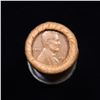Image 2 : Mixed small cents 1c orig shotgun roll, 1920-s Wheat Cent, 1896 Indian cent other end, McDonalds Wra