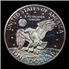 Image 3 : Proof 1971-s Eisenhower Dollar $1 Grades GEM++ Proof Deep Cameo