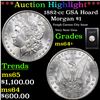 Image 1 : ***Auction Highlight*** 1882-cc GSA Holder Morgan Dollar $1 Grades Choice+ Unc (fc)