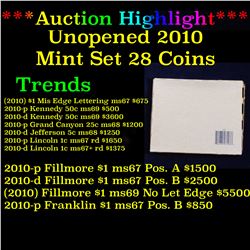 Mint Sealed 2010 Unopened Mint Set 28 Coins