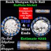 Image 1 : Buffalo Nickel Shotgun Roll in Old Bank Style 'Los Angeles Trust & Savings Bank' Wrapper 1919 & s Mi