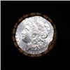 Image 2 : ***Auction Highlight*** AU/BU Slider Brinks Shotgun Morgan $1 Roll 1883 & P Ends Virtually UNC (fc)