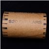 Image 5 : ***Auction Highlight*** AU/BU Slider Brinks Shotgun Morgan $1 Roll 1882 & P Ends Virtually UNC (fc)