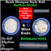 Image 1 : Buffalo Nickel Shotgun Roll in Old Bank Style 'Bell Telephone' Wrapper 1927 & s Mint Ends Grades