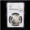 Image 2 : ***Auction Highlight*** NGC 1881-s Morgan Dollar $1 Graded ms66 By NGC (fc)