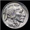 Image 2 : ***Auction Highlight*** 1919-p FS-401 2 Feathers Buffalo Nickel 5c Graded ms63 details By SEGS (fc)